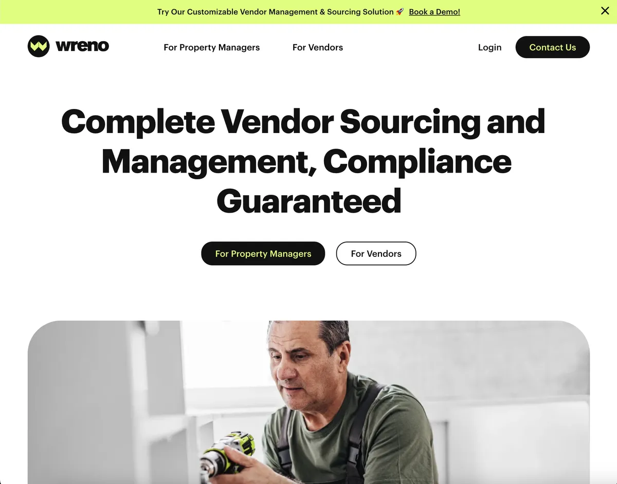 Wreno: Website Rebranding