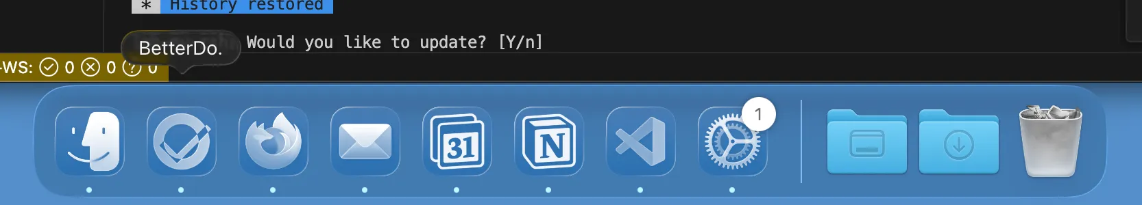 Clear Icon Example
